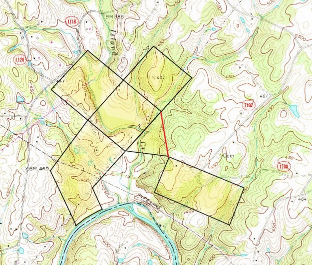 Stanfield, NC, 1:24,000 quad, 1971, USGS