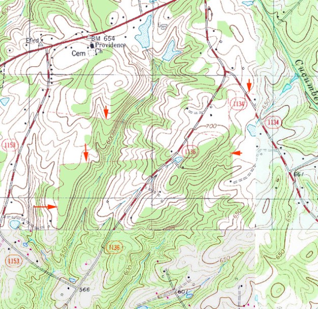 Frog Pond, NC, 1:24,000 quad, 1981, USGS