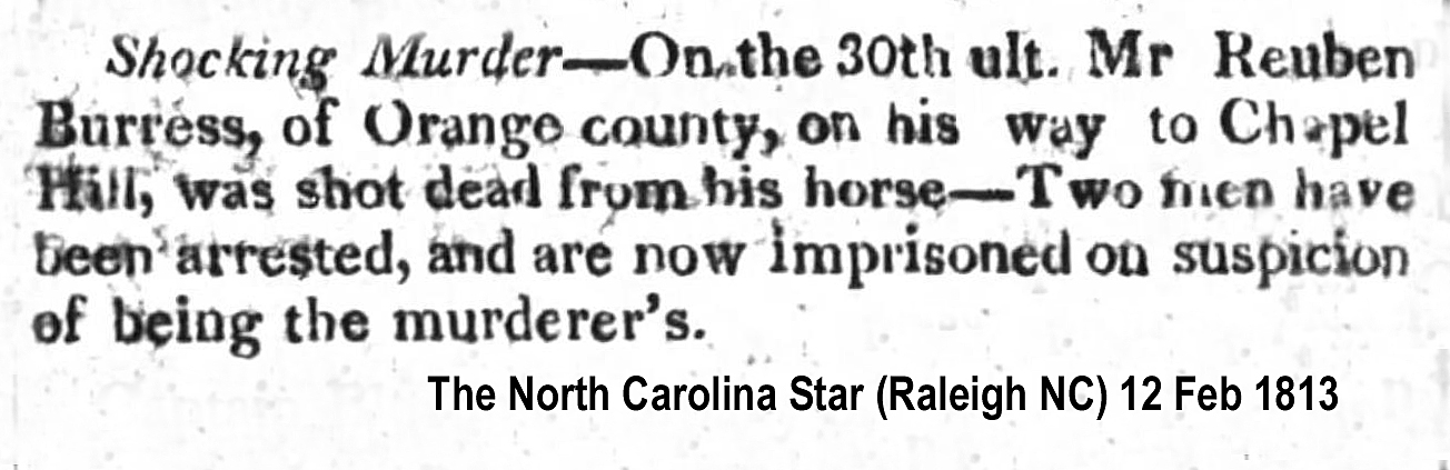 Reuben Burris murder